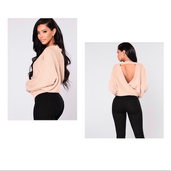 Fashion Nova Sweater Top S - Picture 3 of 4